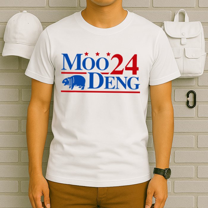 Moo Deng 2024 Cute Pygmy Hippopotamus Hippo T-Shirt