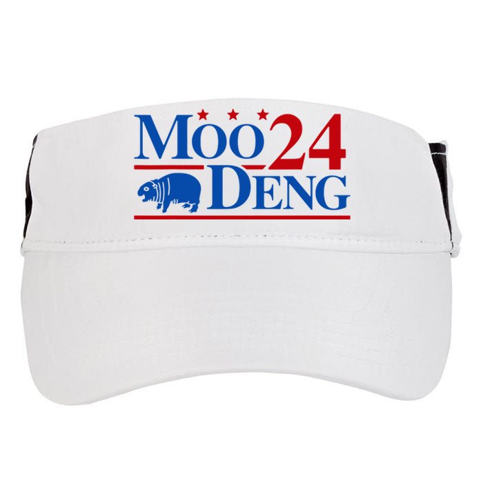 Moo Deng 2024 Cute Pygmy Hippopotamus Hippo Adult Drive Performance Visor