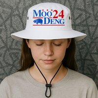 Moo Deng 2024 Cute Pygmy Hippopotamus Hippo Bucket Hat