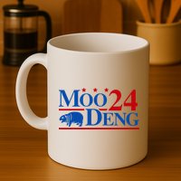 Moo Deng 2024 Cute Pygmy Hippopotamus Hippo Mug
