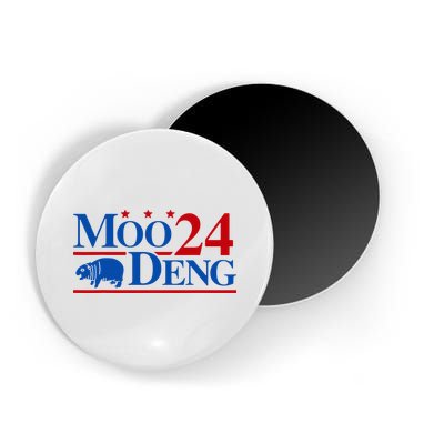 Moo Deng 2024 Cute Pygmy Hippopotamus Hippo Magnet
