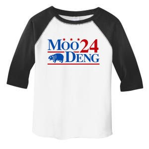 Moo Deng 2024 Cute Pygmy Hippopotamus Hippo Toddler Fine Jersey T-Shirt