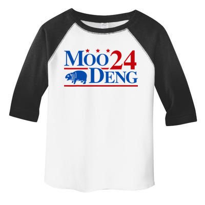 Moo Deng 2024 Cute Pygmy Hippopotamus Hippo Toddler Fine Jersey T-Shirt