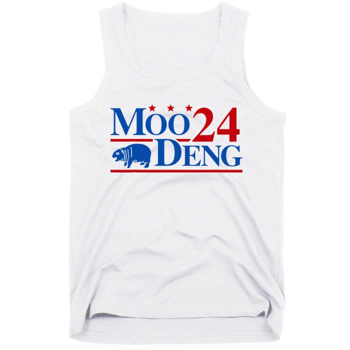 Moo Deng 2024 Cute Pygmy Hippopotamus Hippo Tank Top