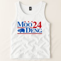 Moo Deng 2024 Cute Pygmy Hippopotamus Hippo Tank Top