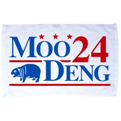 Moo Deng 2024 Cute Pygmy Hippopotamus Hippo Microfiber Hand Towel
