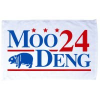 Moo Deng 2024 Cute Pygmy Hippopotamus Hippo Microfiber Hand Towel
