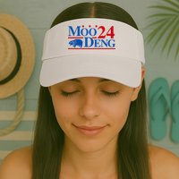 Moo Deng 2024 Cute Pygmy Hippopotamus Hippo Visor