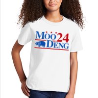 Moo Deng 2024 Cute Pygmy Hippopotamus Hippo Kids T-Shirt