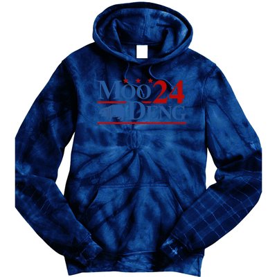 Moo Deng 2024 Moo Deng Moo Deng Cute Baby Hippo Tie Dye Hoodie