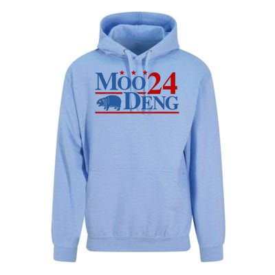 Moo Deng 2024 Moo Deng Moo Deng Cute Baby Hippo Unisex Surf Hoodie