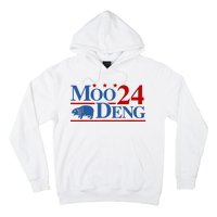 Moo Deng 2024 Moo Deng Moo Deng Cute Baby Hippo Hoodie