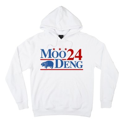 Moo Deng 2024 Moo Deng Moo Deng Cute Baby Hippo Hoodie