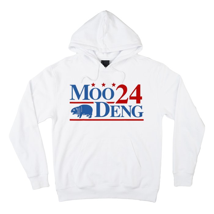 Moo Deng 2024 Moo Deng Moo Deng Cute Baby Hippo Hoodie