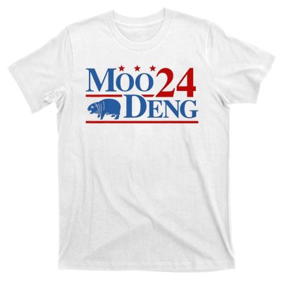 Moo Deng 2024 Moo Deng Moo Deng Cute Baby Hippo T-Shirt