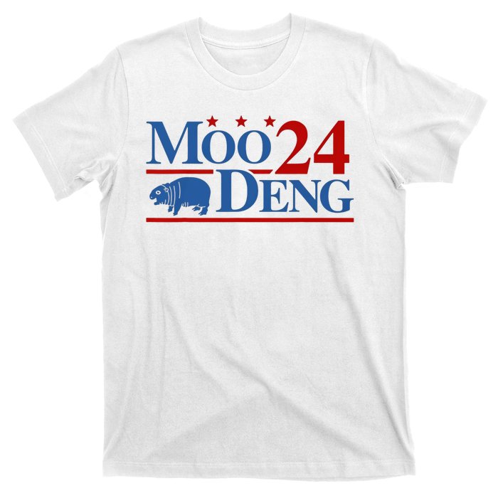 Moo Deng 2024 Moo Deng Moo Deng Cute Baby Hippo T-Shirt