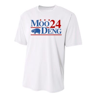 Moo Deng 2024 Moo Deng Moo Deng Cute Baby Hippo Performance Sprint T-Shirt