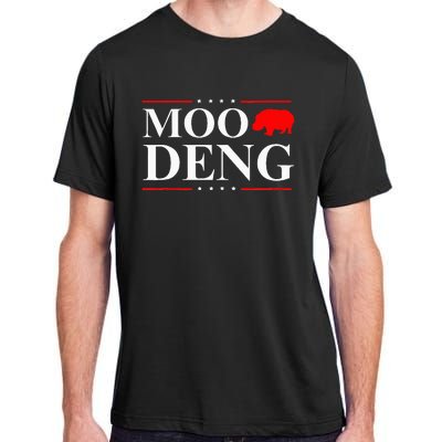 Moo Deng 2024 Election Vote Hippo Political Moo Deng Adult ChromaSoft Performance T-Shirt