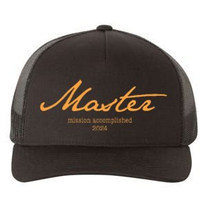 Master Degree 24 With Style Mission Accomplished 2024 Yupoong Adult 5-Panel Trucker Hat