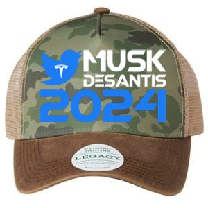 Musk Desantis 2024 Election Legacy Tie Dye Trucker Hat