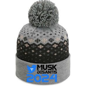 Musk Desantis 2024 Election The Baniff Cuffed Pom Beanie