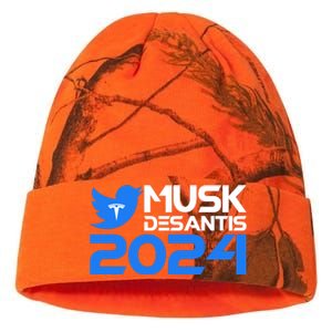 Musk Desantis 2024 Election Kati Licensed 12" Camo Beanie