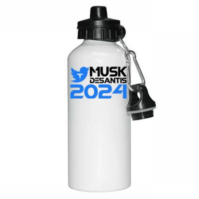 Musk Desantis 2024 Election Aluminum Water Bottle 