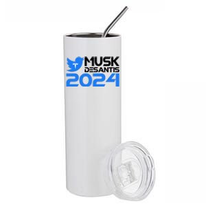 Musk Desantis 2024 Election Stainless Steel Tumbler