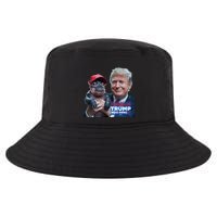Moo Deng Trump And The HippoS Campaign Journey Cool Comfort Performance Bucket Hat