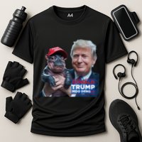 Moo Deng Trump And The HippoS Campaign Journey Performance Shirt