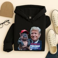 Moo Deng Trump And The HippoS Campaign Journey Hoodie
