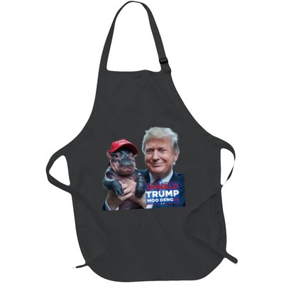 Moo Deng Trump And The HippoS Campaign Journey Apron