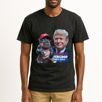 Moo Deng Trump And The HippoS Campaign Journey Tall T-Shirt