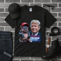 Moo Deng Trump And The HippoS Campaign Journey Tall T-Shirt