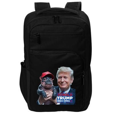 Moo Deng Trump And The HippoS Campaign Journey Impact Tech Backpack