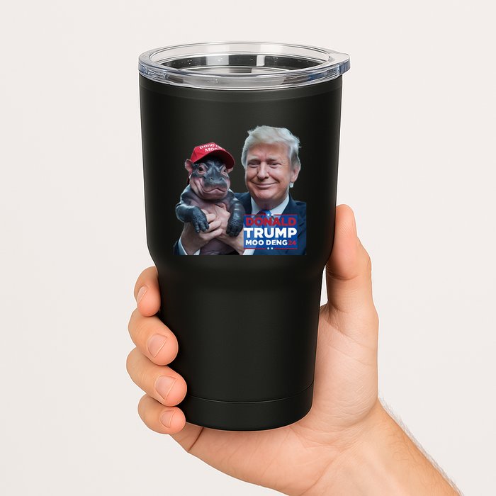 Moo Deng Trump And The HippoS Campaign Journey Tumbler