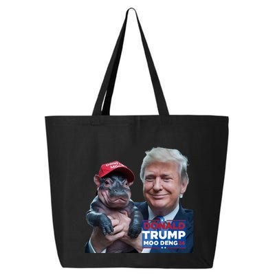 Moo Deng Trump And The HippoS Campaign Journey 25L Jumbo Tote