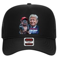 Moo Deng Trump And The HippoS Campaign Journey Hat