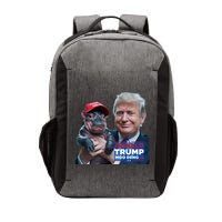 Moo Deng Trump And The HippoS Campaign Journey Vector Backpack