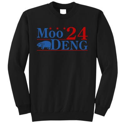 Moo Deng 2024 Moo Deng Moo Deng Cute Baby Hippo Sweatshirt