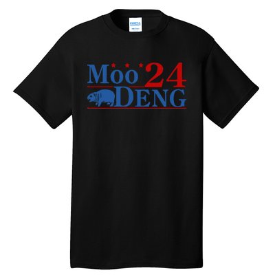 Moo Deng 2024 Moo Deng Moo Deng Cute Baby Hippo Tall T-Shirt