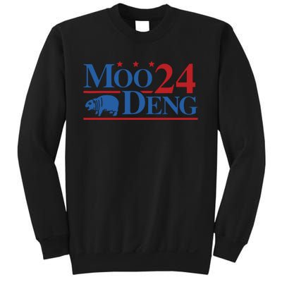 Moo Deng 2024 Moo Deng Moo Deng Cute Baby Hippo Sweatshirt