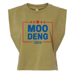 Moo Deng 2024 Garment-Dyed Women's Muscle Tee