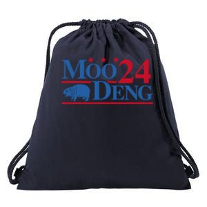 Moo Deng 2024 Drawstring Bag