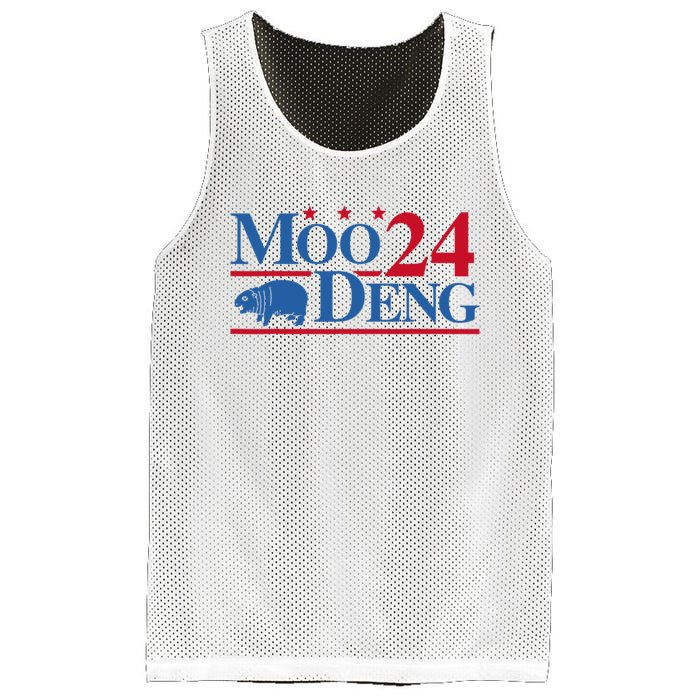 Moo Deng 2024 Mesh Reversible Basketball Jersey Tank