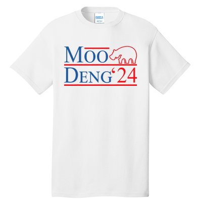 Moo Deng 2024 Moo Deng Moo Deng Cute Baby Hippo Tall T-Shirt