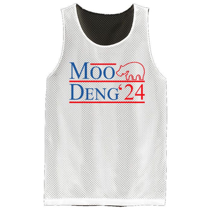 Moo Deng 2024 Moo Deng Moo Deng Cute Baby Hippo Mesh Reversible Basketball Jersey Tank