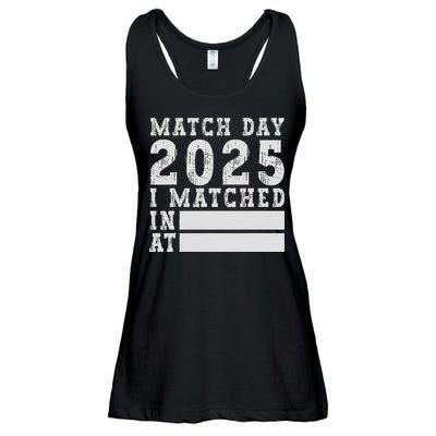 Match Day 2025 Medical School Residency Medicine Physicians Ladies Essential Flowy Tank