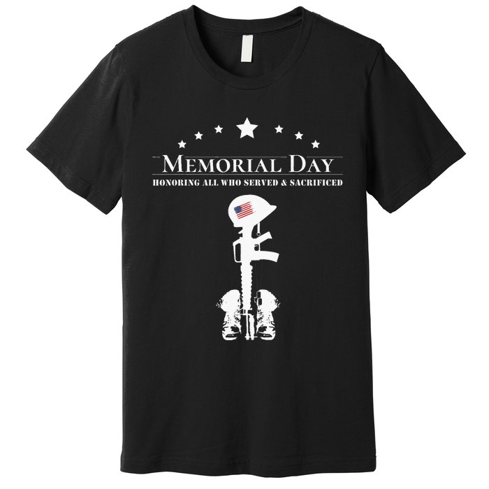 Memorial Day 2024 Fallen Soldier Premium T-Shirt