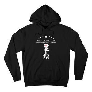 Memorial Day 2024 Fallen Soldier Tall Hoodie